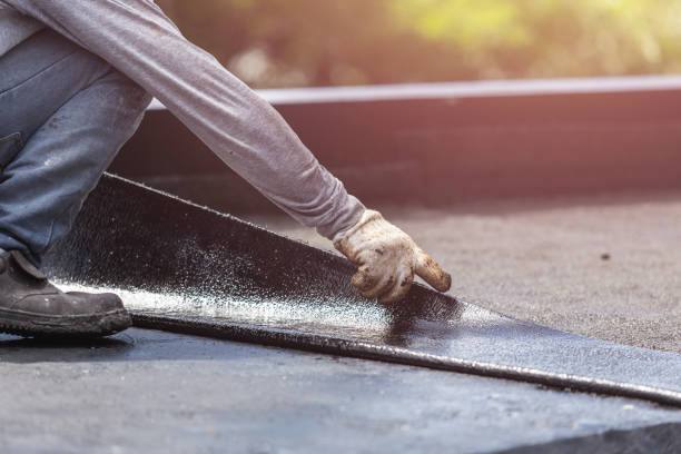 Professional Exterior Waterproofing technician working in Fords, NJ